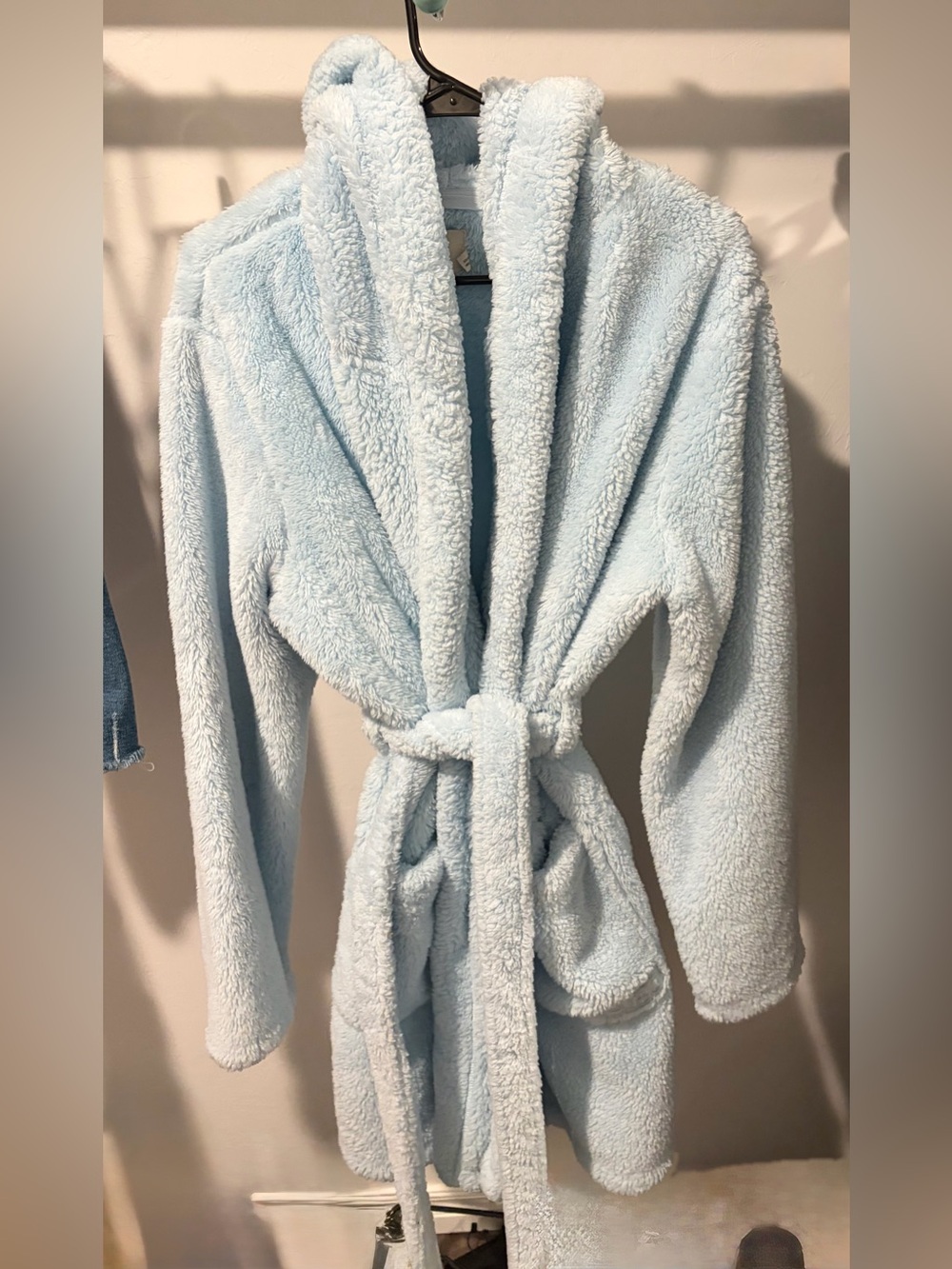 UGG Aarti Plush Hooded Belted Robe